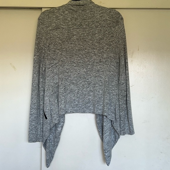 Bar III Open Front Cardigan Sweater Zip Pockets - Picture 5 of 5